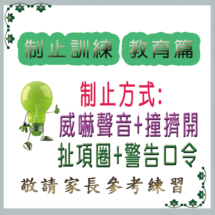 教育項目-制止訓練